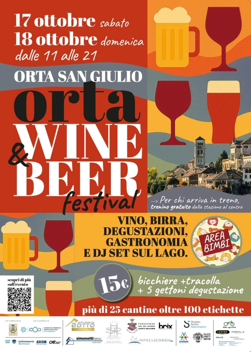 Festa: Wine & Beer Festival, Orta San Giulio